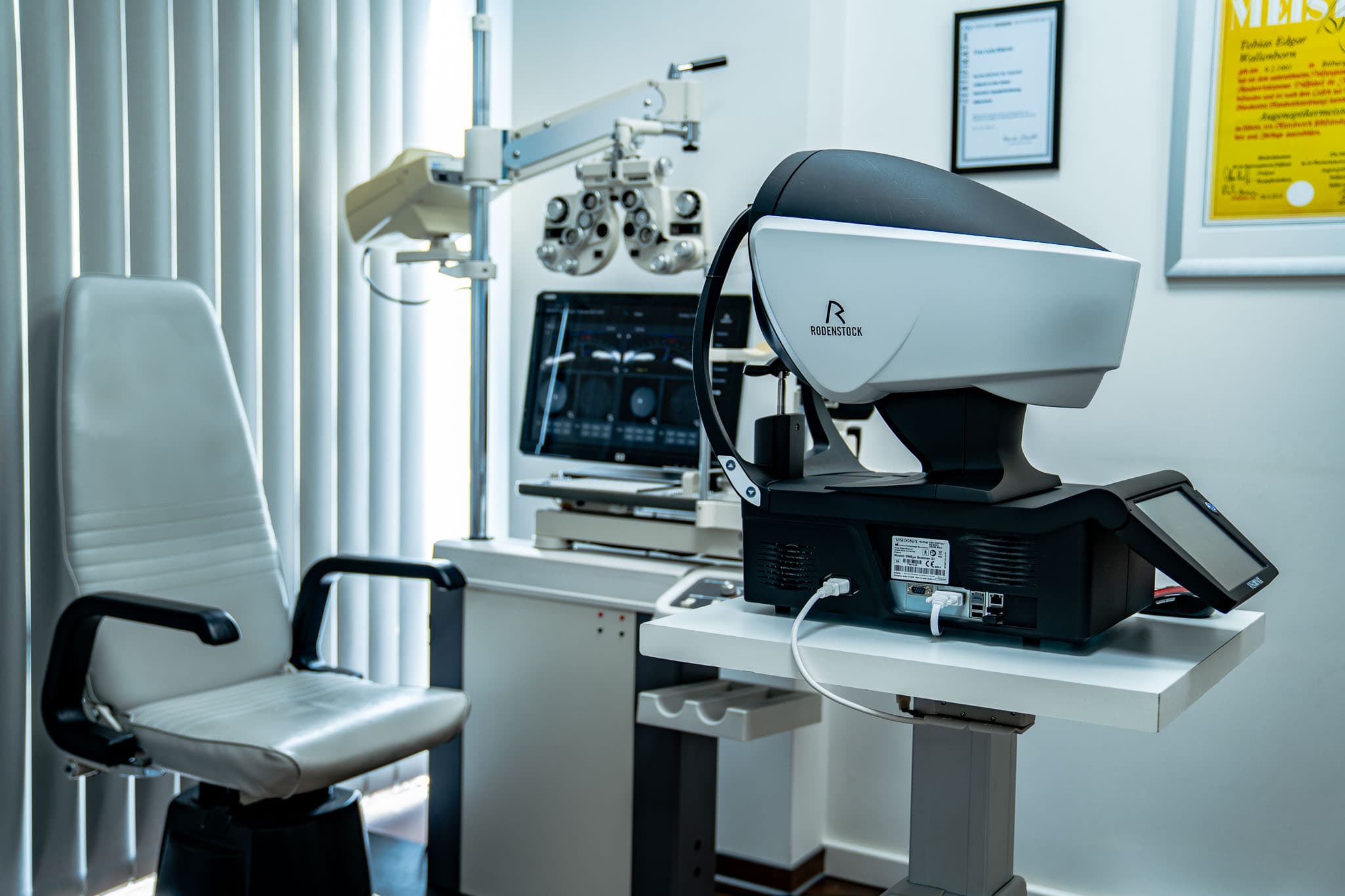 Augenvermessung mit dem DNEye Scanner